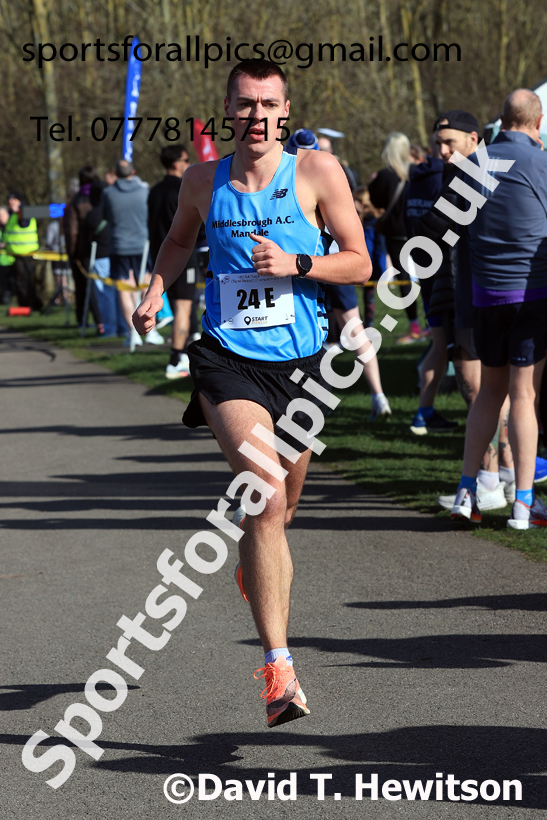 Senior Mens 2026 NECAA Royal Signals Road Relays, Hetton Lyons Country Park, Hetton le Hole. Photo: David T. Hewitson/Sports for All Pics
